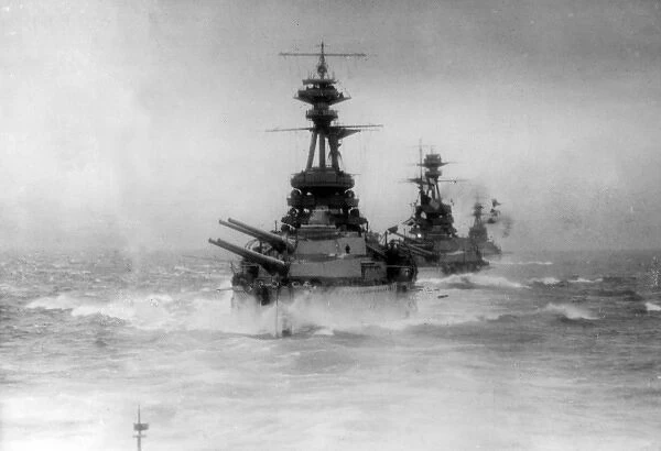 HMS Royal Sovereign, Resolution and Revenge, WW1