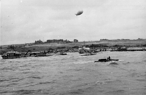 Invasion craft of MONT FLEURY, NORMANDY