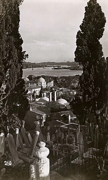 Istanbul, Turkey - Cemetery at Eyub