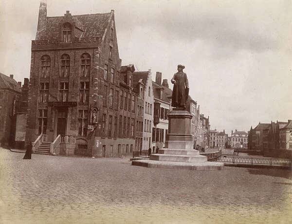 Jan van Eyck Square, Bruges, Belgium