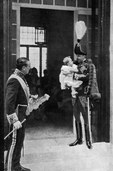 King Alfonso XIII and Prince Jaime