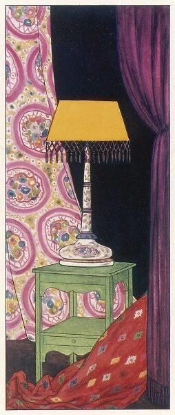 Lamp and Fabrics 1915