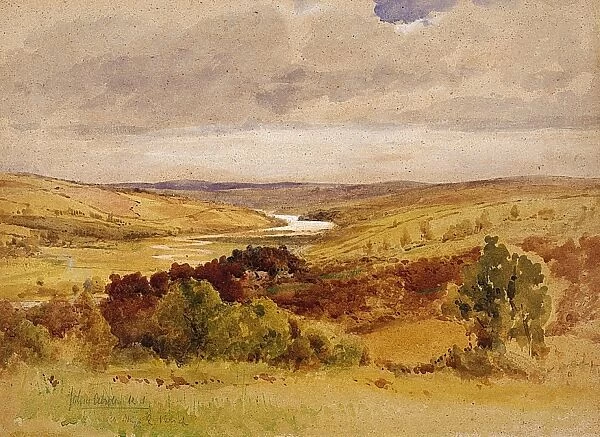 Landscape with Distant River