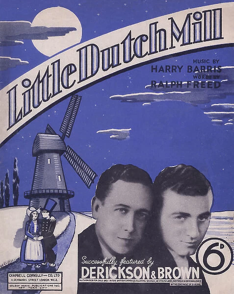 Little Dutch Mill - Music Sheet Cover