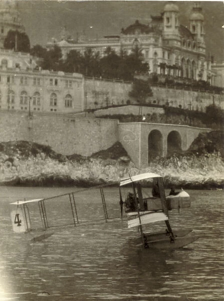 M Gauberts Maurice Farman seaplane