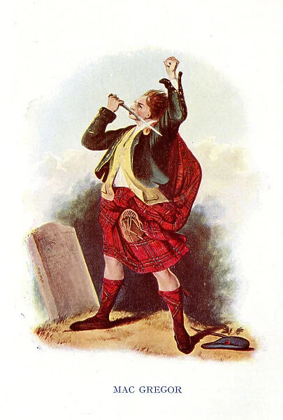 Mac Gregor, Traditional Scottish Clan Costume