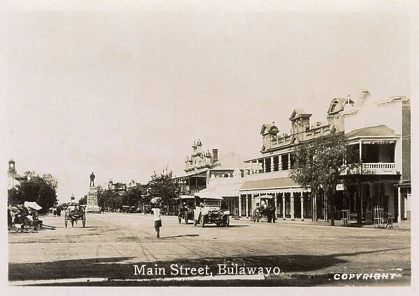 Main Street, Bulawayo, Rhodesia (Zimbabwe)