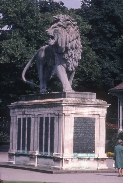 The Maiwand Lion - Forbury Gardens, Reading, Berkshire
