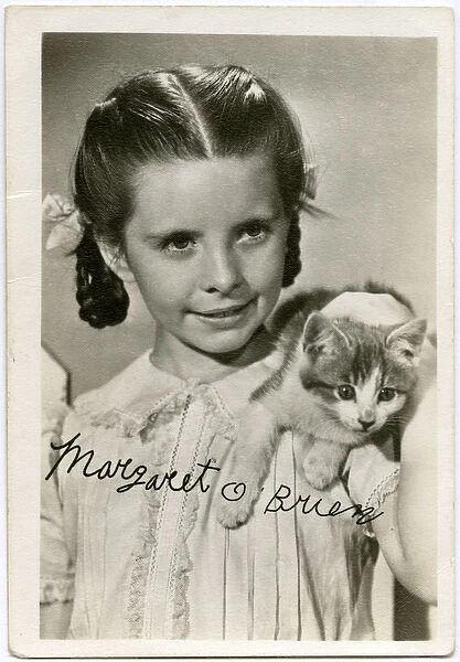 Margaret O brien  /  Cat