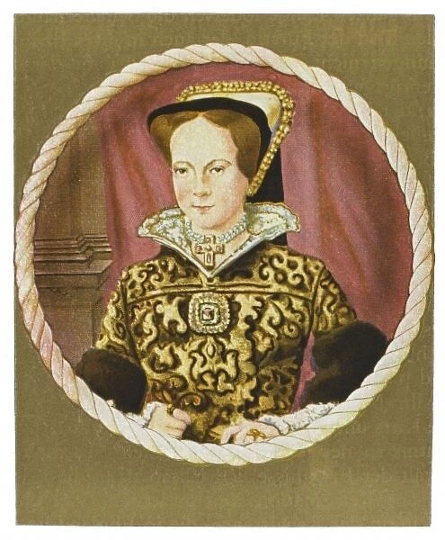 Mary Tudor  /  Miniature