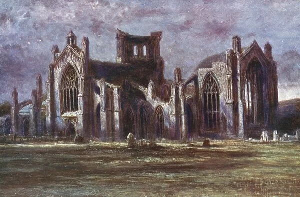 Melrose Abbey 1907