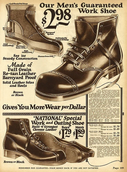 Mens work shoes 1924