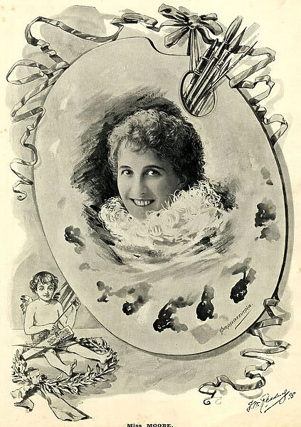 Miss Moore, actress