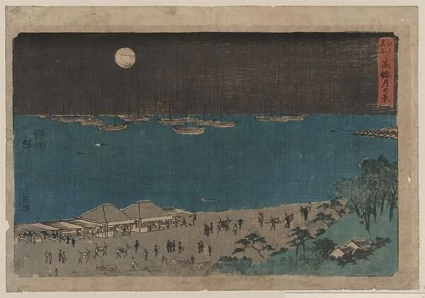 Moon scene at Takanawa