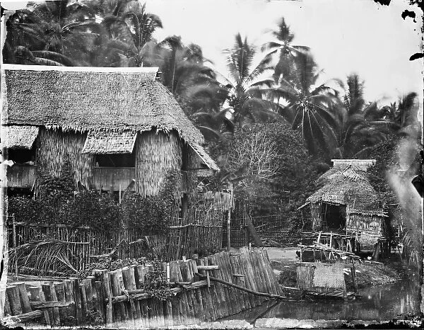 Native houses, Cebu, Visayas, Philippines