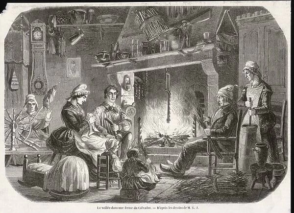 Normandy Peasants 1856