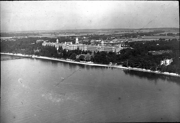 O E Simmonds aerial view - Royal Victoria Military Hospital