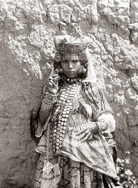 Ouled Nail woman, Algeria, circa 1890