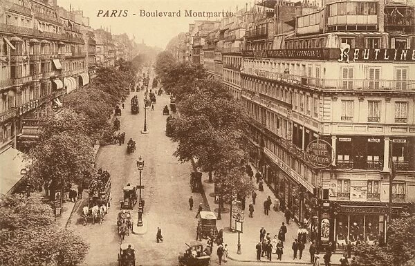Paris  /  Boulevard Montmart