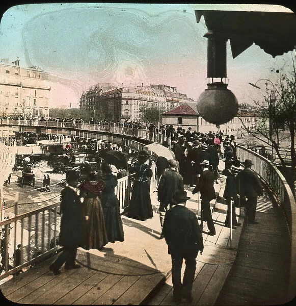 Paris Exhibition of 1889 - Moving platform
