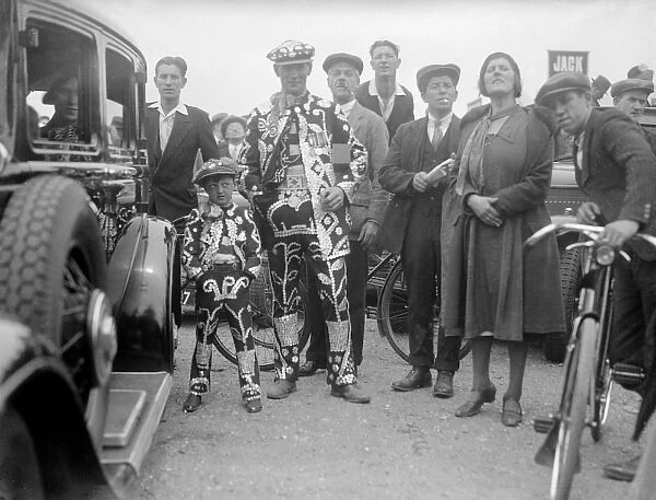 Pearly King at the Derby