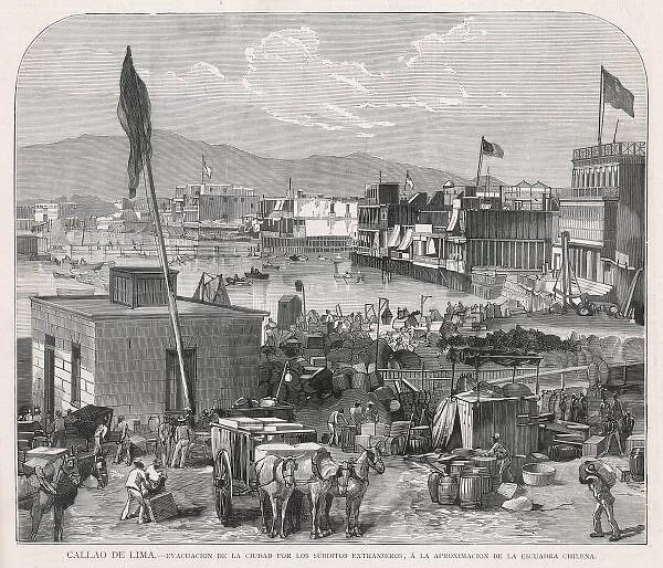 Peru  /  Lima  /  Harbour 1881