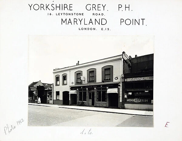 Photograph of Yorkshire Grey PH, Maryland Point, London