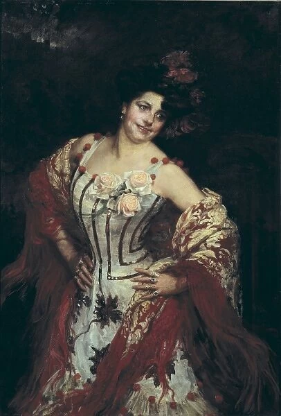Portrait of Flamenco singer and dancer Pepita