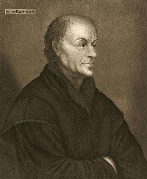 Portrait of Johann Froben