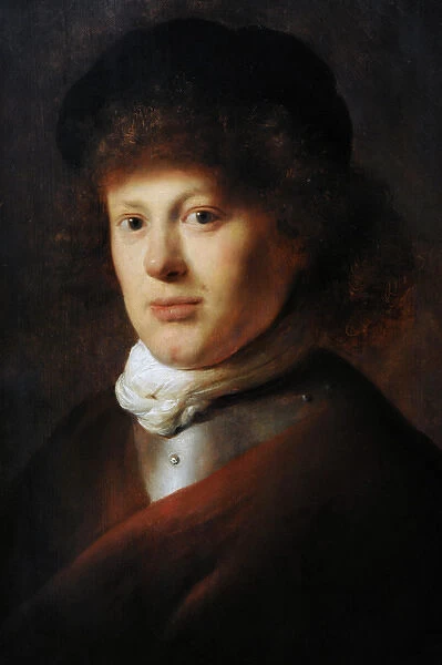 Portrait of Rembrandt (1606-1669) by Jan Lievens (1607-1674)