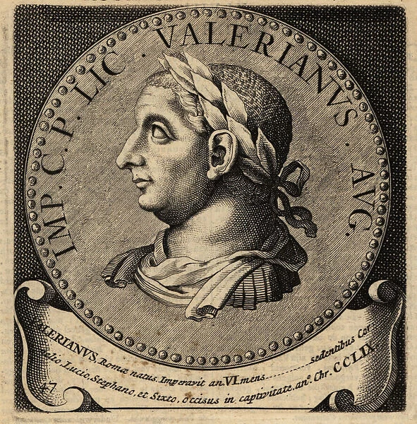 Portrait of Roman Emperor Valerian