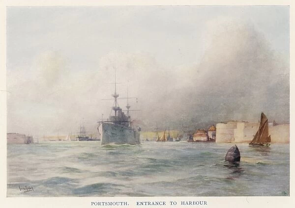 Portsmouth  /  Harbour 1908