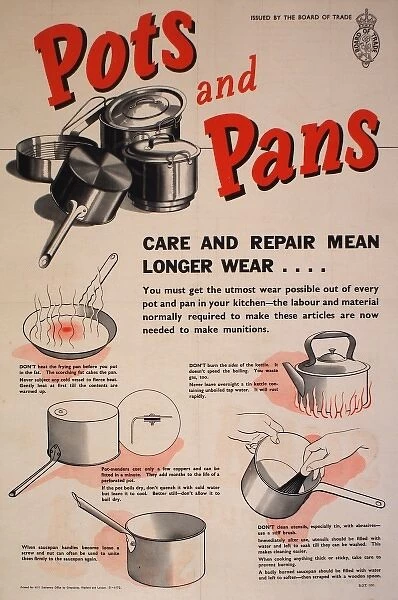 Poster: Pots and Pans