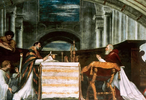 Raphael (1483-1520). Italian painter and architect. The Mass