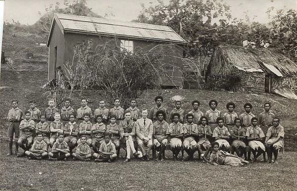 Scouts of 1st and 2nd Levuka Troops, Fiji, South Pacific