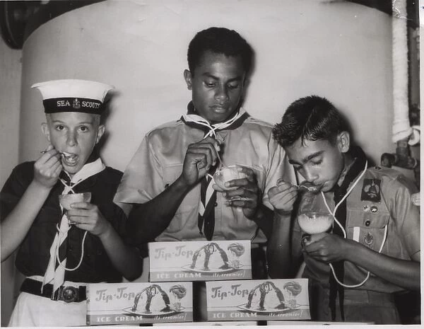 Scouts from Fiji, South Pacific