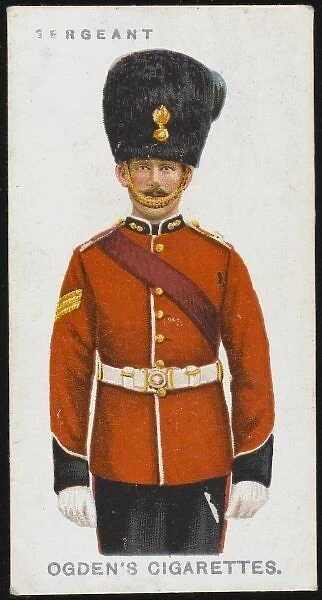 SERGEANT. A sergeant from the Prince of Waless own West Yorkshire Regiment