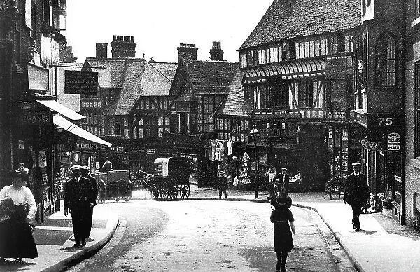 Shrewsbury Wyle Cop early 1900s