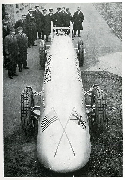 Silver Bullet attempting speed record at Daytona, USA