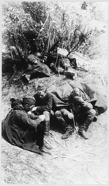 Soviet Troops Resting