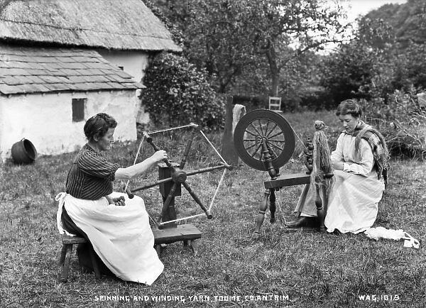 Spinning and Winding Yarn, Toome, Co. Antrim