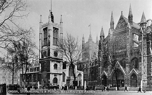 St Margarets Church and Westminster Abbey, London