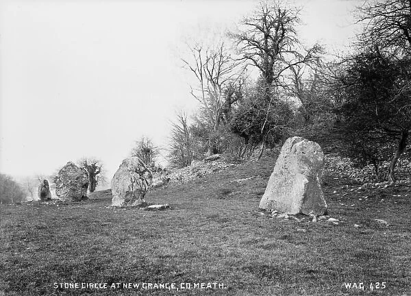 Stone Circle at New Grange, Co Meath