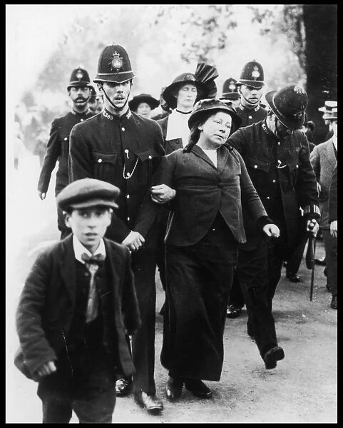 Suffragettes Arrested