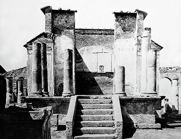 Temple of Isis, Pompeii, Italy, Victorian period
