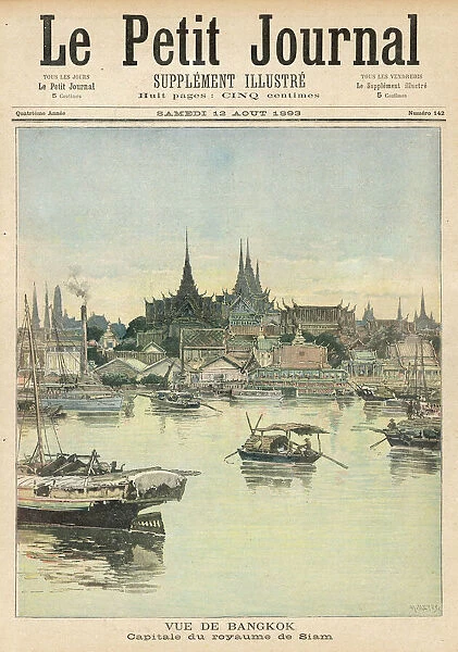 Thailand  /  Bangkok 1893