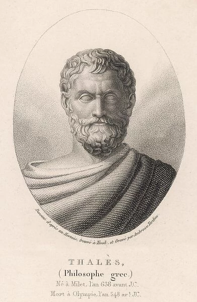 Thales of Miletus  /  Bust