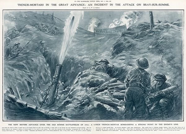 Trench Mortars in the Great Advance