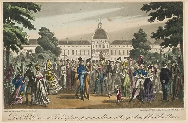 Tuileries in 1821