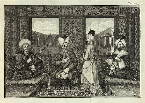 Four Turkish men in a room